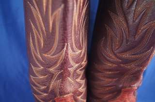 Dan Post Brown Leather 9 D Mens Western Boots  