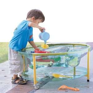  Transparent Sand & Water Table W/Lid: Toys & Games