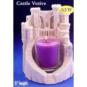Sand Castle Votive   Candle