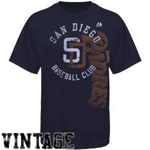  Majestic San Diego Padres Robust Rookie Vintage T Shirt 