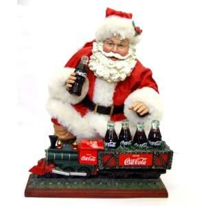  Kurt Adler Fabriche Special Delivery Coca Cola Santa: Home 