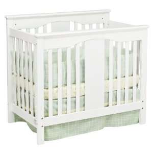  Davinci Annabelle Mini Convertible Crib, White: Baby