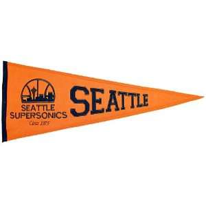  Seattle SuperSonics Traditions Wool Pennant Sports 