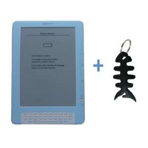 Skin Case Cover + Fishbone Style Keychain For  Kindle DX 