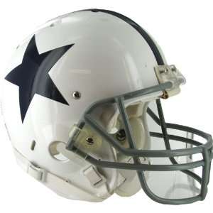  Sam Hurd #17 2009 Cowboys Game Used White Throwback Helmet 