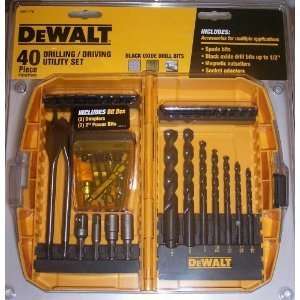  DeWalt DW1178 Drill Drive Contractor Pack 40 Pieces: Home 