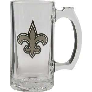  New Orleans Saints Beer Mug 3D Logo Glass Tankard Sports 