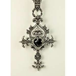  Cross Necklace Dark Jewelry Vampire Fashion Deathrock 