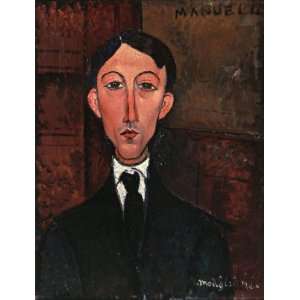   of Manuel Humbert Amedeo Modigliani Hand Painted A
