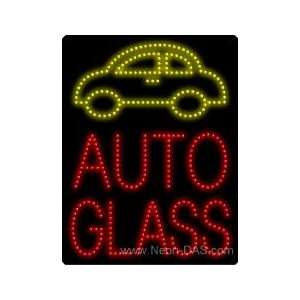 Auto Glass LED Sign 26 x 20