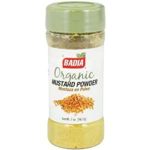 Badia Organic Mustard Powder, 2 Ounce  Grocery & Gourmet 