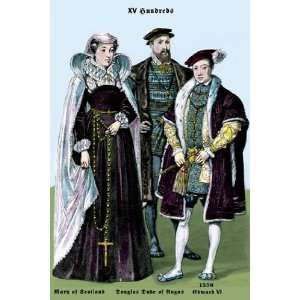  Mary of Scotland, Douglas Duke of Angus, and Edward VI 