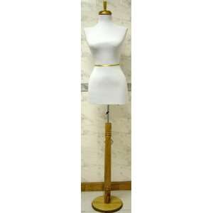  Female Mannequin Dress & Slacks Form Stand White Office 