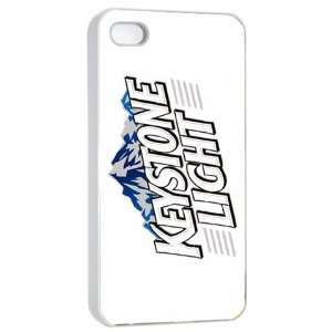  Keystone Light Beer Logo Case for Iphone 4/4s (White) Free 