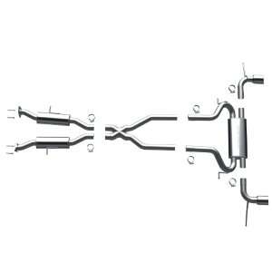   16929 5.7L Cat Back Exhaust System for Grand Cherokee: Automotive