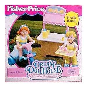  Fisher price Dream Dollhouse Brother and Sister Set 