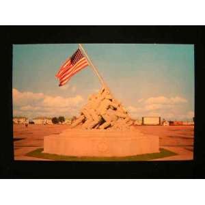  Parris Island, Iwo Jima Monument, South Carolina PC not 