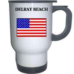  US Flag   Delray Beach, Florida (FL) White Stainless 
