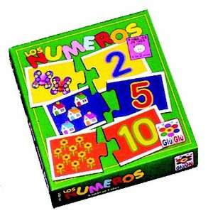  Los Numeros/The Numbers   Games in Spanish Series/Linea de 