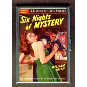  SIX NIGHTS MYSTERY G STRING FILM NOIR ID Holder, Cigarette 