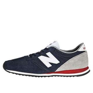 New Balance Mens Vintage Retro U420 Running Shoes Blue Grey Red 