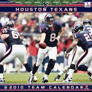  Houston Texans 2010 12x12 Team Wall Calendar Sports 
