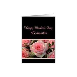  Pink rose mothers day card for Godmother Card: Health 