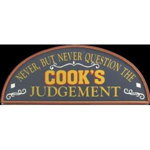  Cooks Judgment Routed Edge 7.25x18 Davis & Small