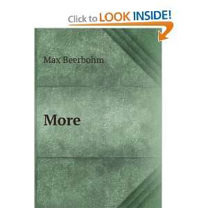  More Max Beerbohm Books