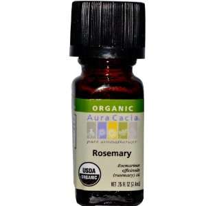  Rosemary, Essential Oil, CERTIFIED ORGANIC, .25 oz. bottle 