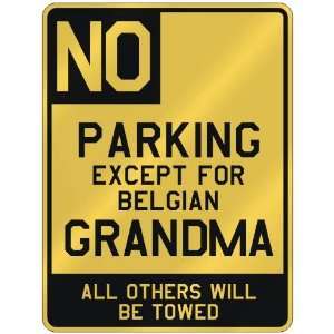   FOR BELGIAN GRANDMA  PARKING SIGN COUNTRY BELGIUM