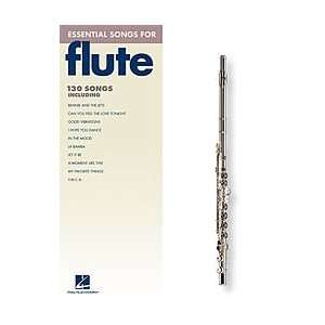  Hal Leonard Essential Songs For Flute Musical Instruments