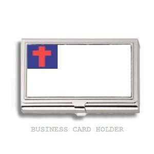  Christian Cross Flag Business Card Holder Case Everything 
