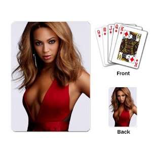 Beyonce Playing Cards Single Design 