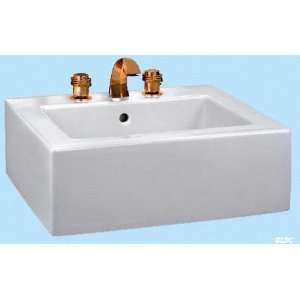   Bathroom Vessel Sink by Le Bijou   V809 1 in White