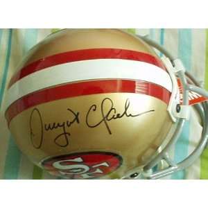  Dwight Clark autographed San Francisco 49ers authentic 