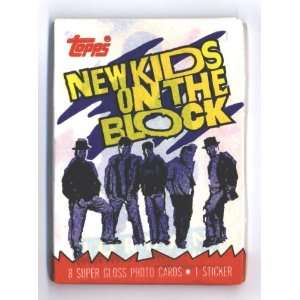  1989   Topps   Big Step   New Kids On The Block   Vintage 