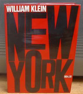 William Klein New York 1954 1955 Dewi Lewis 1995 HC DJ  