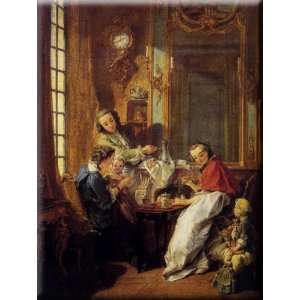   Coffee 12x16 Streched Canvas Art by Boucher, Francois: Home & Kitchen