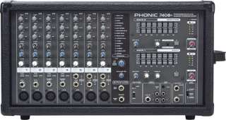 Phonic POWERPOD 740+ 440 Watt 7 Channel Mixer / DFX  