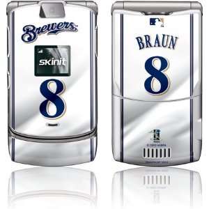  Milwaukee Brewers   Ryan Braun #8 skin for Motorola RAZR 