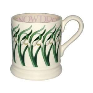  *emma Bridgewater Snowdrop 1/2 Pint Mug Patio, Lawn 