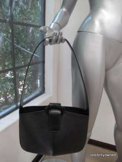 Louis Vuitton Black Epi Leather Reverie Shoulder Bag  