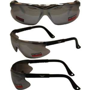  Global Vision Mark Safety Glasses w/Flash Mirrored Lenses 