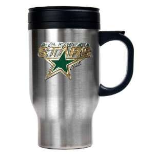 Dallas Stars NHL Stainless Steel Travel Mug   Primary Logo:  