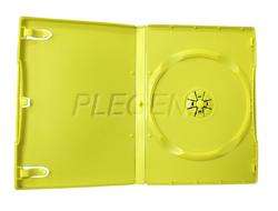 100 Standard Yellow Single DVD CD Cases 14mm FREE SHIP from the U.S.