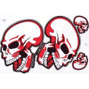  Skull Devil Ghost Car Decals Graphics Vinyl Sticker