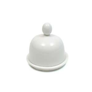  Maxwell & Williams White Basics 9cm Butter Pot with Lid 