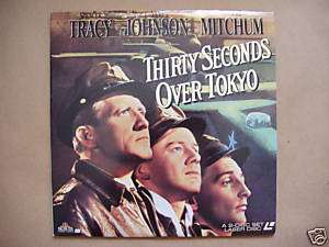 Thirty Seconds Over Tokyo LASERDISC LD Tracy Mitchum  