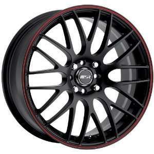  MSR 045 Black Wheel (18x8/5x100mm) Automotive